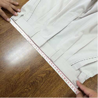 ウエストの測り方